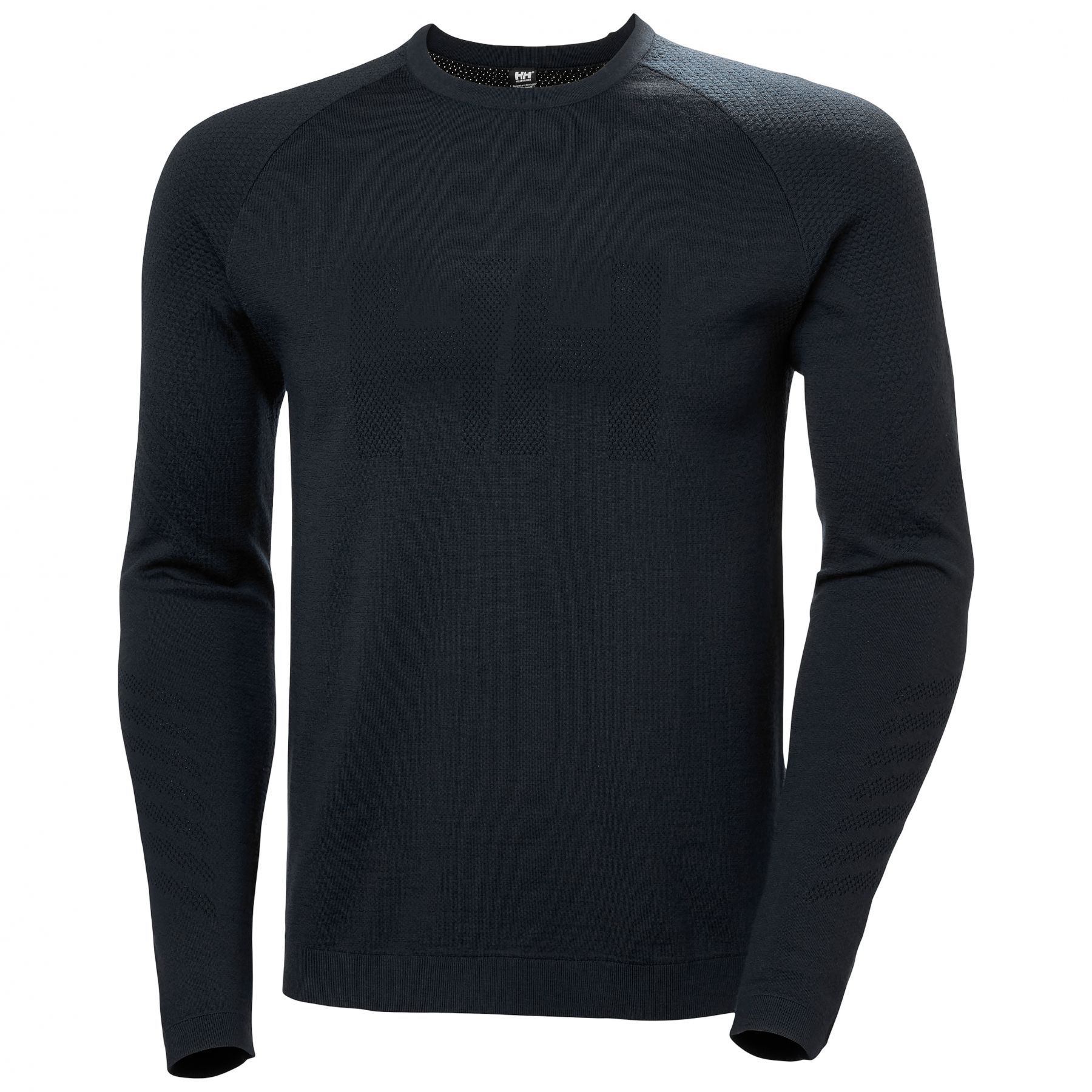 Helly Hansen Lifa Merino Knitevo Crew, herre, sort Helly Hansen Lifa Merino Knitevo Crew, herre, sort