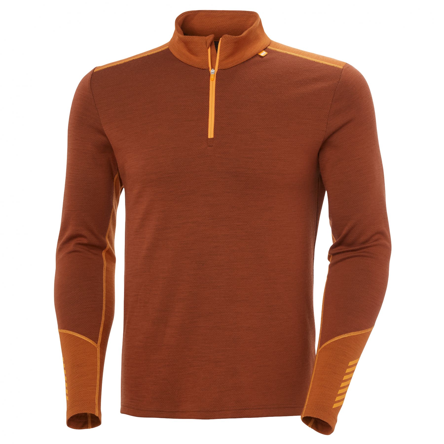 Helly Hansen Lifa Merino Midweight 1/2 Zip, herre, brun Helly Hansen Lifa Merino Midweight 1/2 Zip, herre, brun