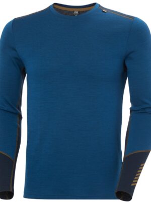 Helly Hansen Lifa Merino Midweight Crew, herre, blå