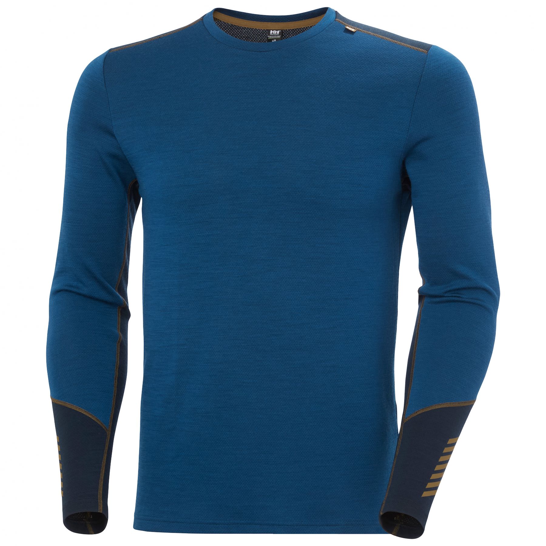 Helly Hansen Lifa Merino Midweight Crew, herre, blå Helly Hansen Lifa Merino Midweight Crew, herre, blå