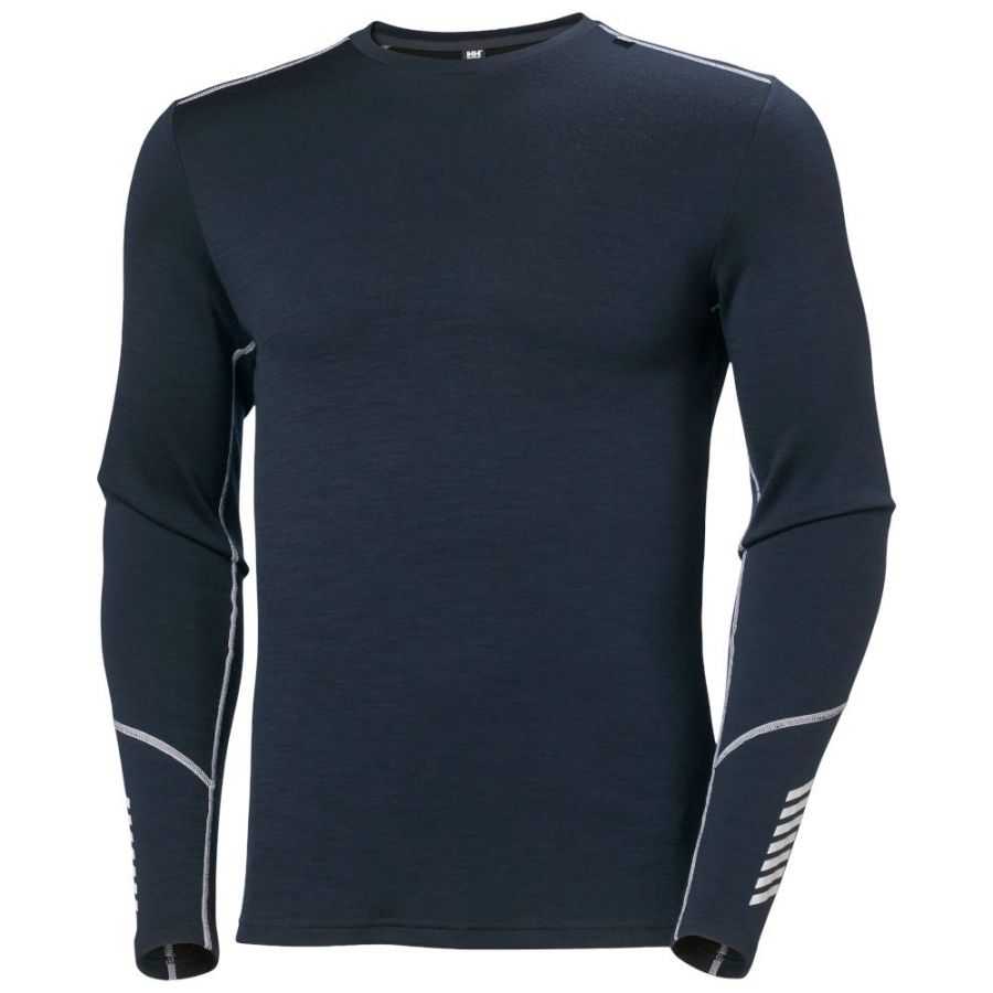 Helly Hansen Lifa Merino Midweight Crew, herre, navy Helly Hansen Lifa Merino Midweight Crew, herre, navy
