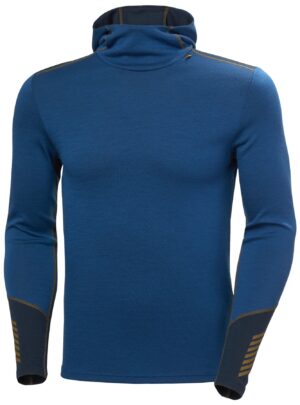 Helly Hansen Lifa Merino Midweight Hoodie, herre, blå