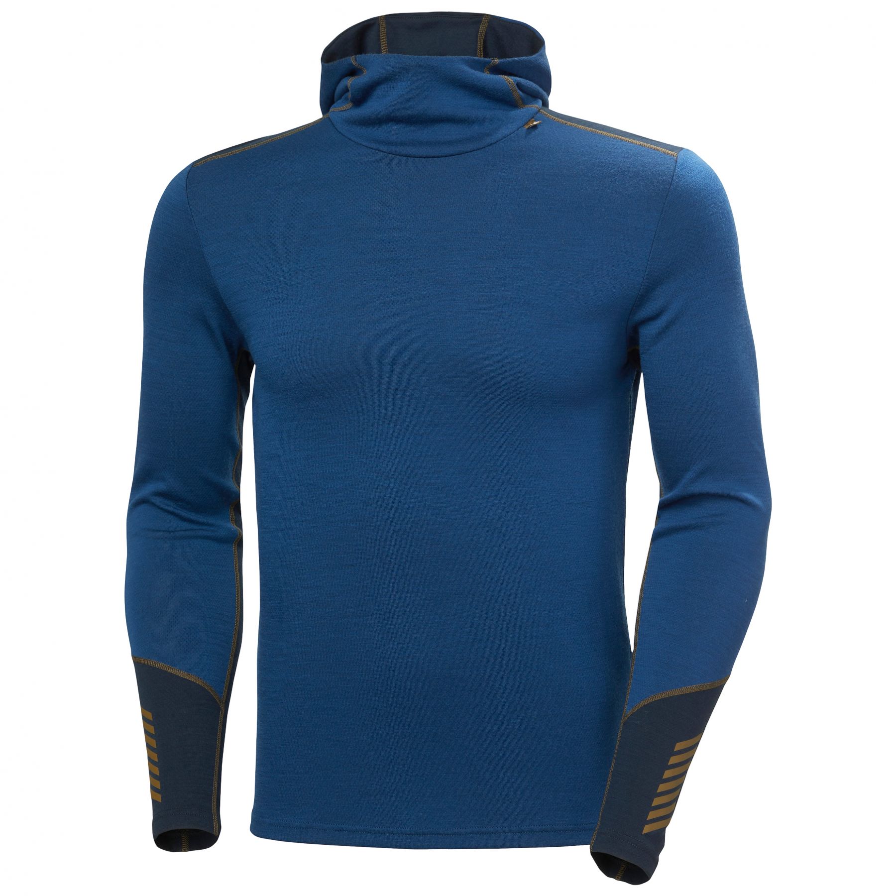 Helly Hansen Lifa Merino Midweight Hoodie, herre, blå Helly Hansen Lifa Merino Midweight Hoodie, herre, blå