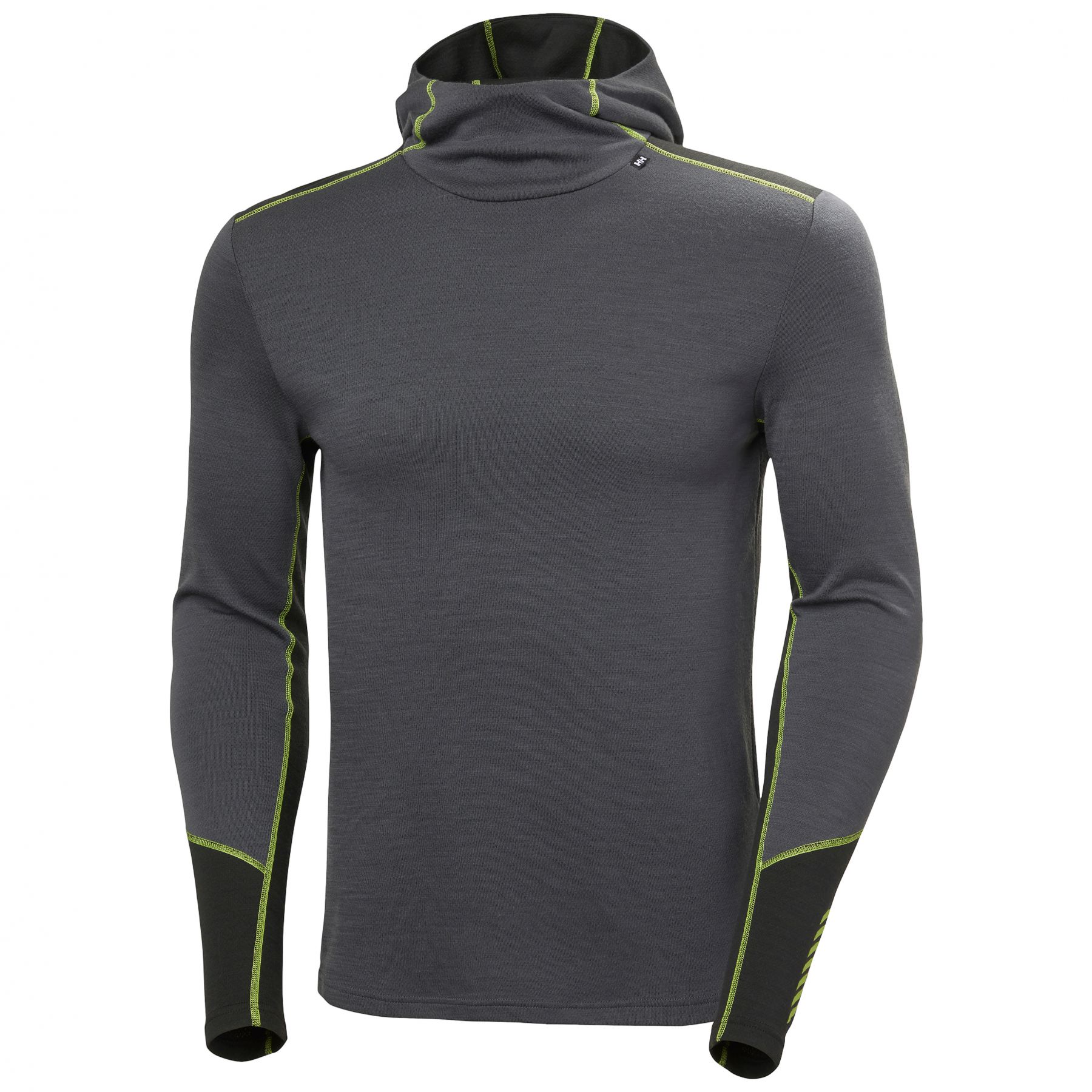 Helly Hansen Lifa Merino Midweight Hoodie, herre, grå Helly Hansen Lifa Merino Midweight Hoodie, herre, grå