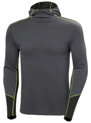 Helly Hansen Lifa Merino Midweight Hoodie, herre, grå