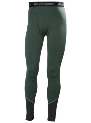 Helly Hansen Lifa Merino Midweight Pant, herre, mørkegrøn