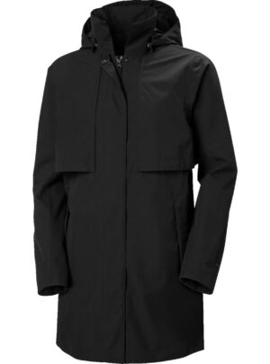 Helly Hansen Lilja, regnfrakke, dame, sort