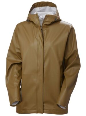 Helly Hansen Moss, regnjakke, dame, brun