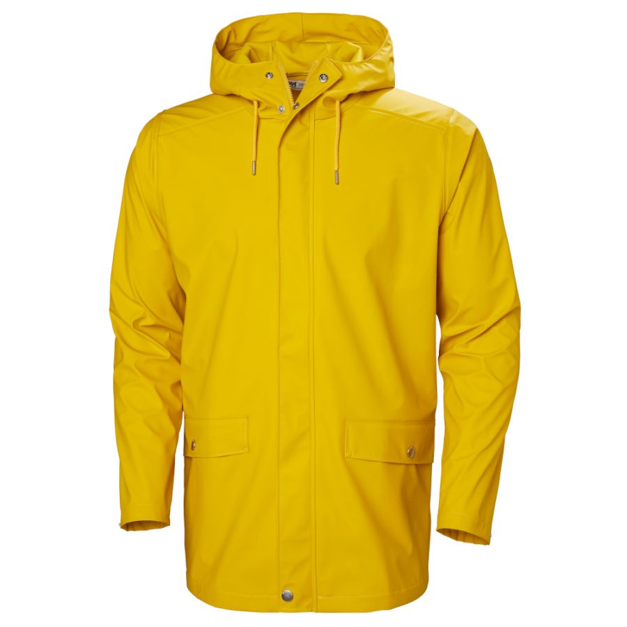 Helly Hansen Moss regnjakke, herre, gul Helly Hansen Moss regnjakke, herre, gul