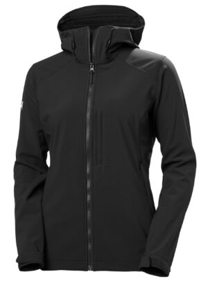 Helly Hansen Paramount Hood, softshell jakke, dame, sort