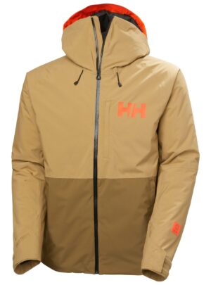 Helly Hansen Powderface, skijakke, herre, beige