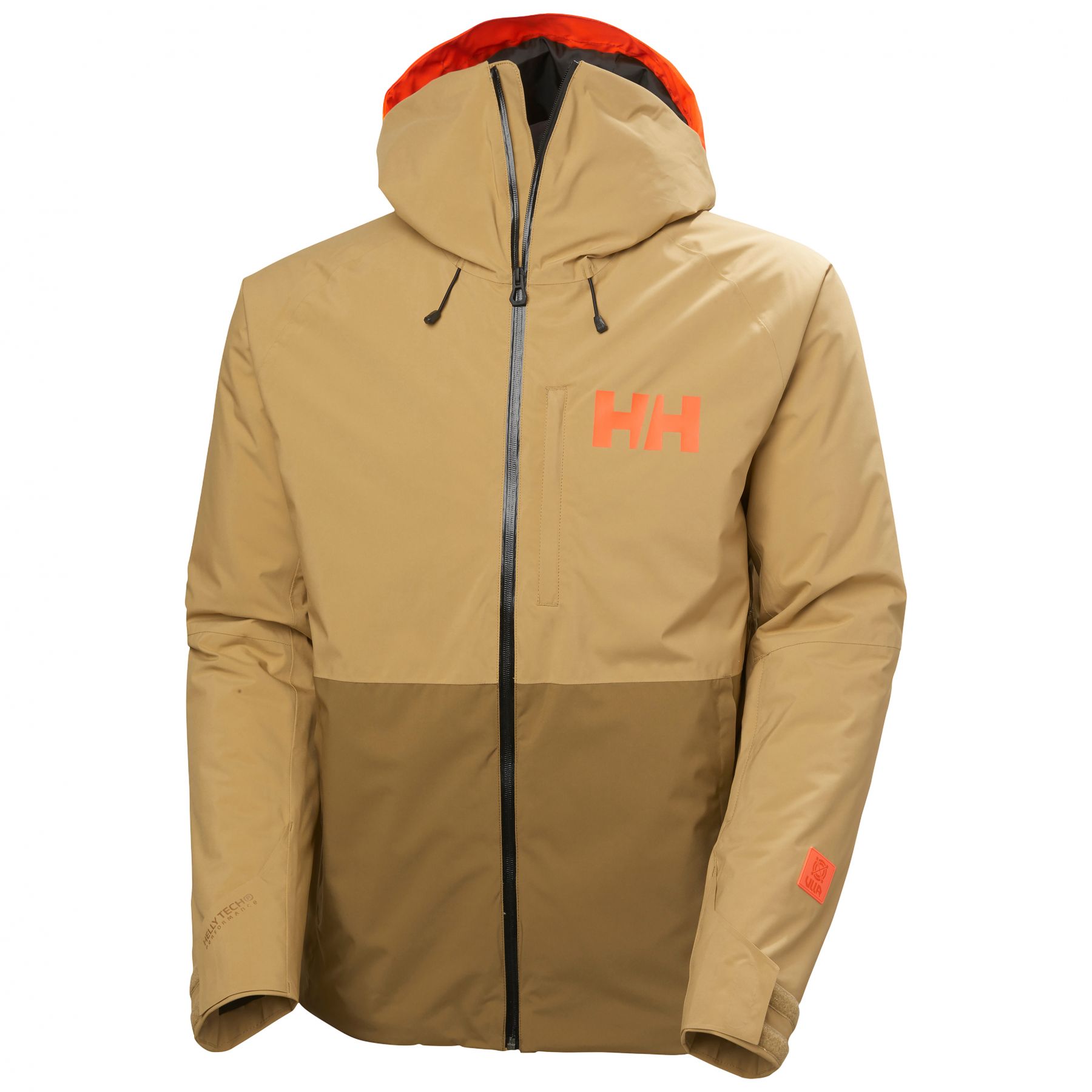 Helly Hansen Powderface, skijakke, herre, beige Helly Hansen Powderface, skijakke, herre, beige
