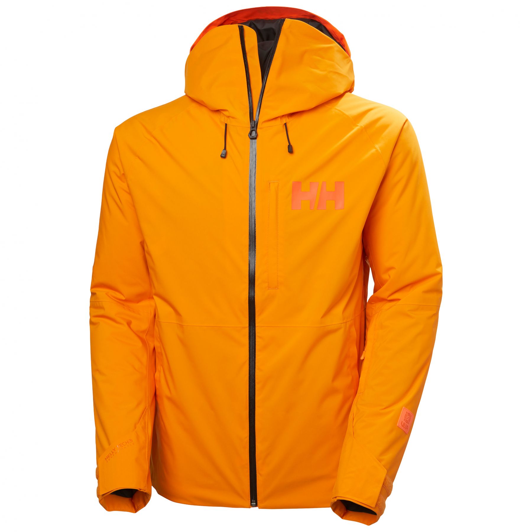 Helly Hansen Powderface, skijakke, herre, orange Helly Hansen Powderface, skijakke, herre, orange