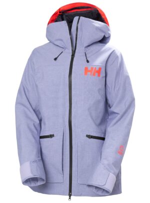 Helly Hansen Powderqueen 3.0, skijakke, dame, lilla