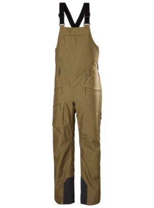 Helly Hansen Powderqueen Bib 2.0, skibukser, dame, brun