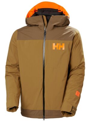 Helly Hansen Powdreamer 2.0, skijakke, herre, brun
