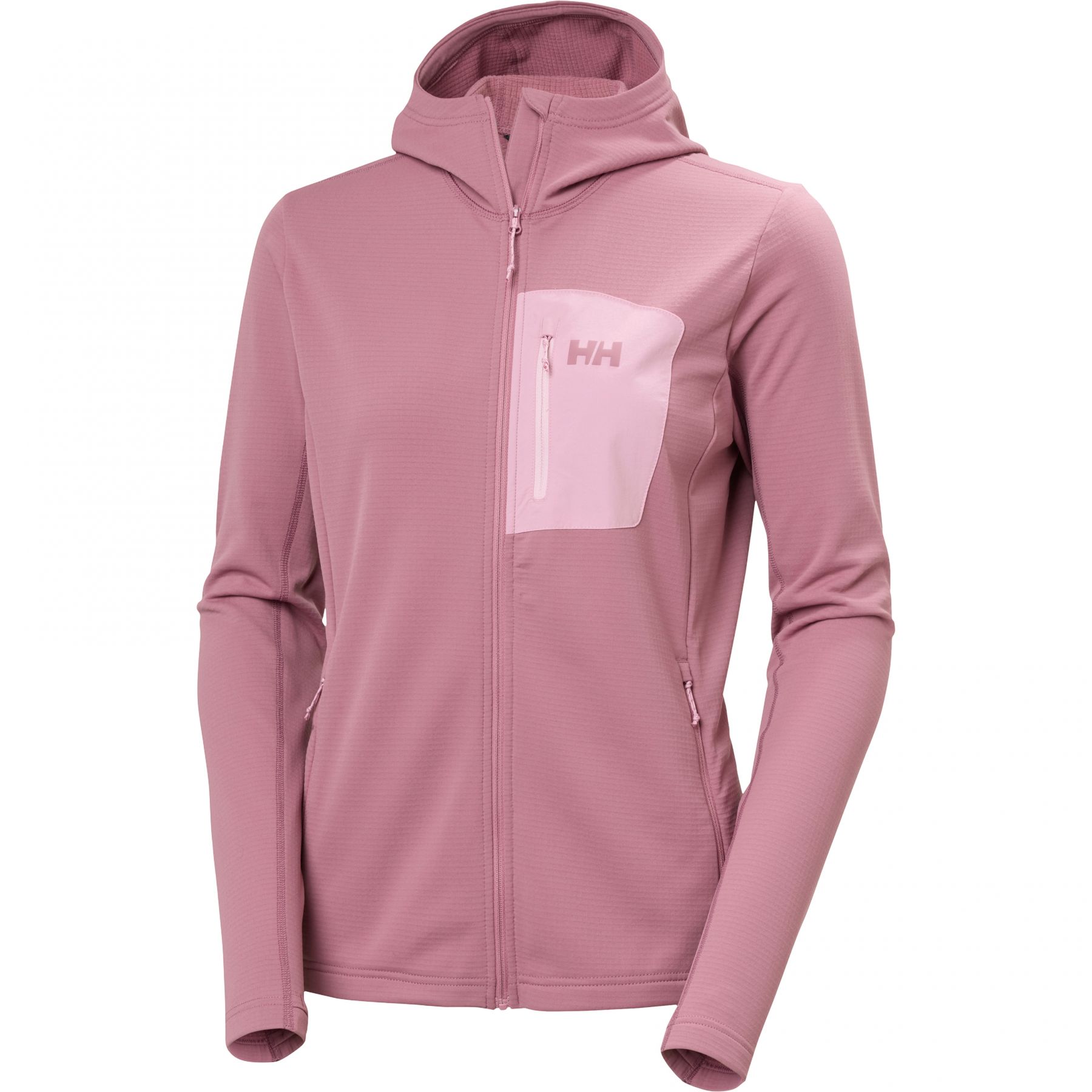 Helly Hansen Versalite Hooded, fleecejakke, dame, lyserød Helly Hansen Versalite Hooded, fleecejakke, dame, lyserød