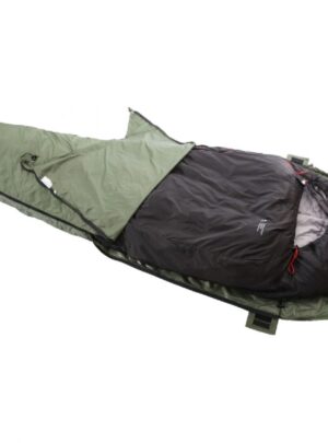 Helsport Cover zip dark olive, omslag til sovepose, grøn