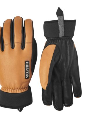 Hestra Army Leather Wool Terry, skihandsker, herre, cork