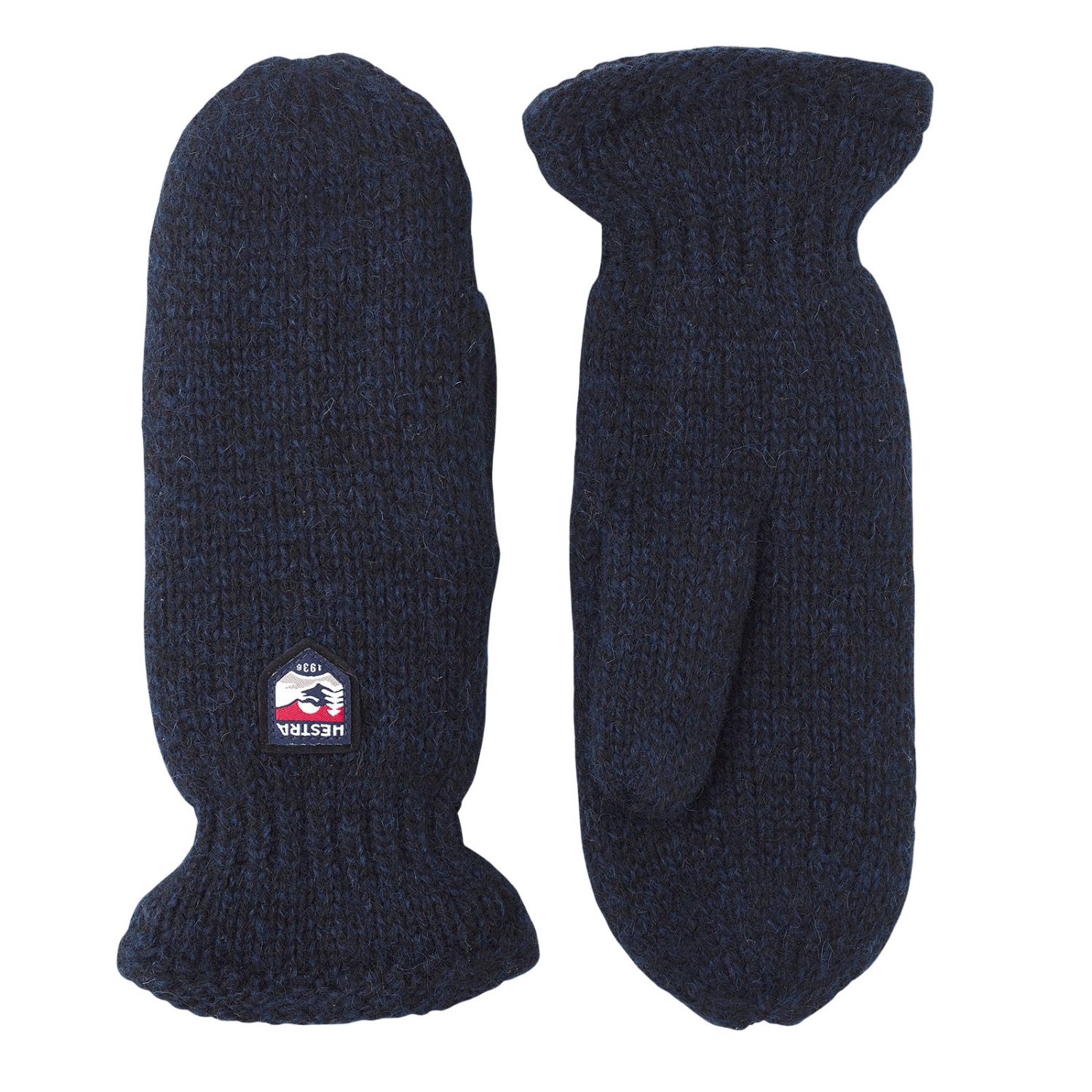 Hestra Basic Wool, luffer, blå Hestra Basic Wool, luffer, blå