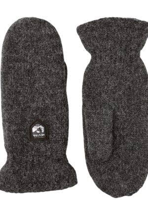 Hestra Basic Wool, luffer, mørkegrå