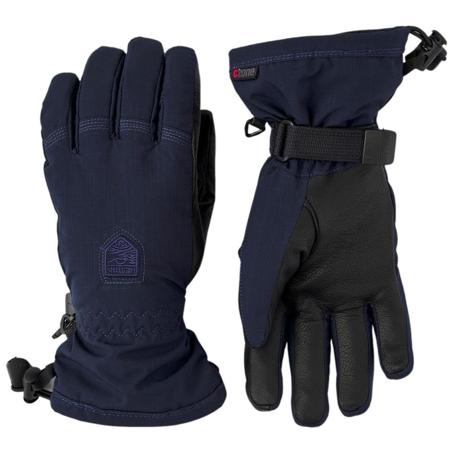 Hestra Powder Czone, skihandsker, dame, navy Hestra Powder Czone, skihandsker, dame, navy