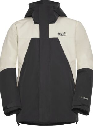 Jack Wolfskin Flowline 2L Ins, skijakke, herre, beige