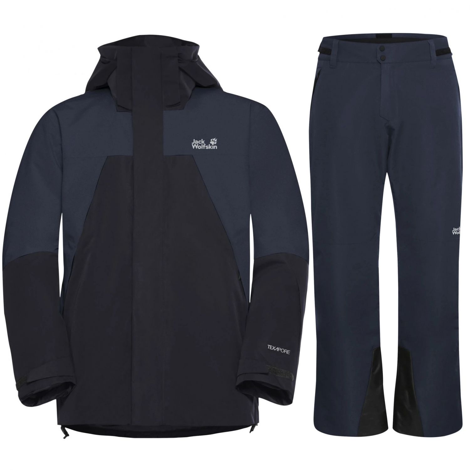 Jack Wolfskin Flowline 2L Ins skisæt, herre, mørkeblå Jack Wolfskin Flowline 2L Ins skisæt, herre, mørkeblå