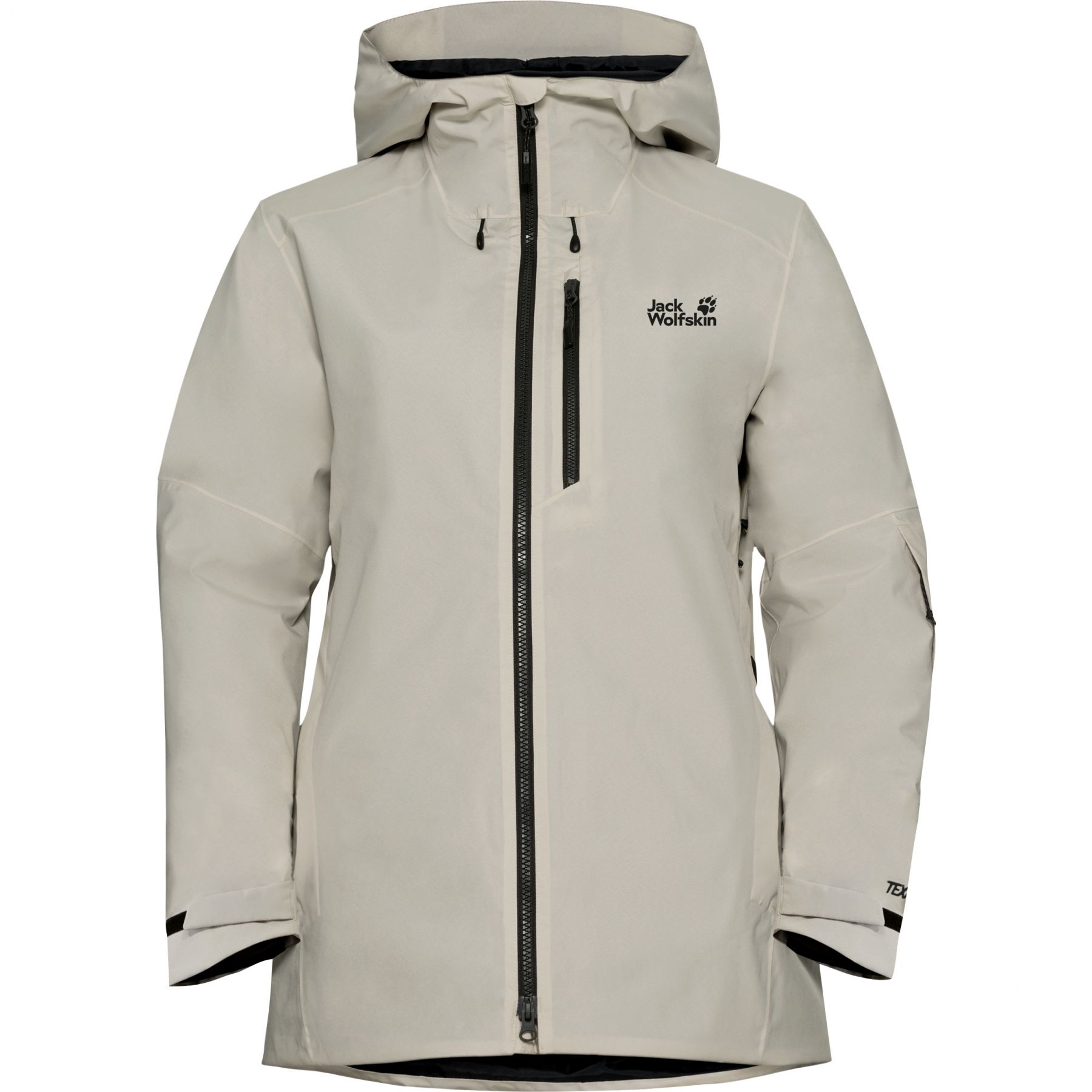 Jack Wolfskin Flowline 3in1, skijakke, dame, beige Jack Wolfskin Flowline 3in1, skijakke, dame, beige