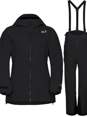 Jack Wolfskin Flowline Pro 2L Ins sæt, dame, sort