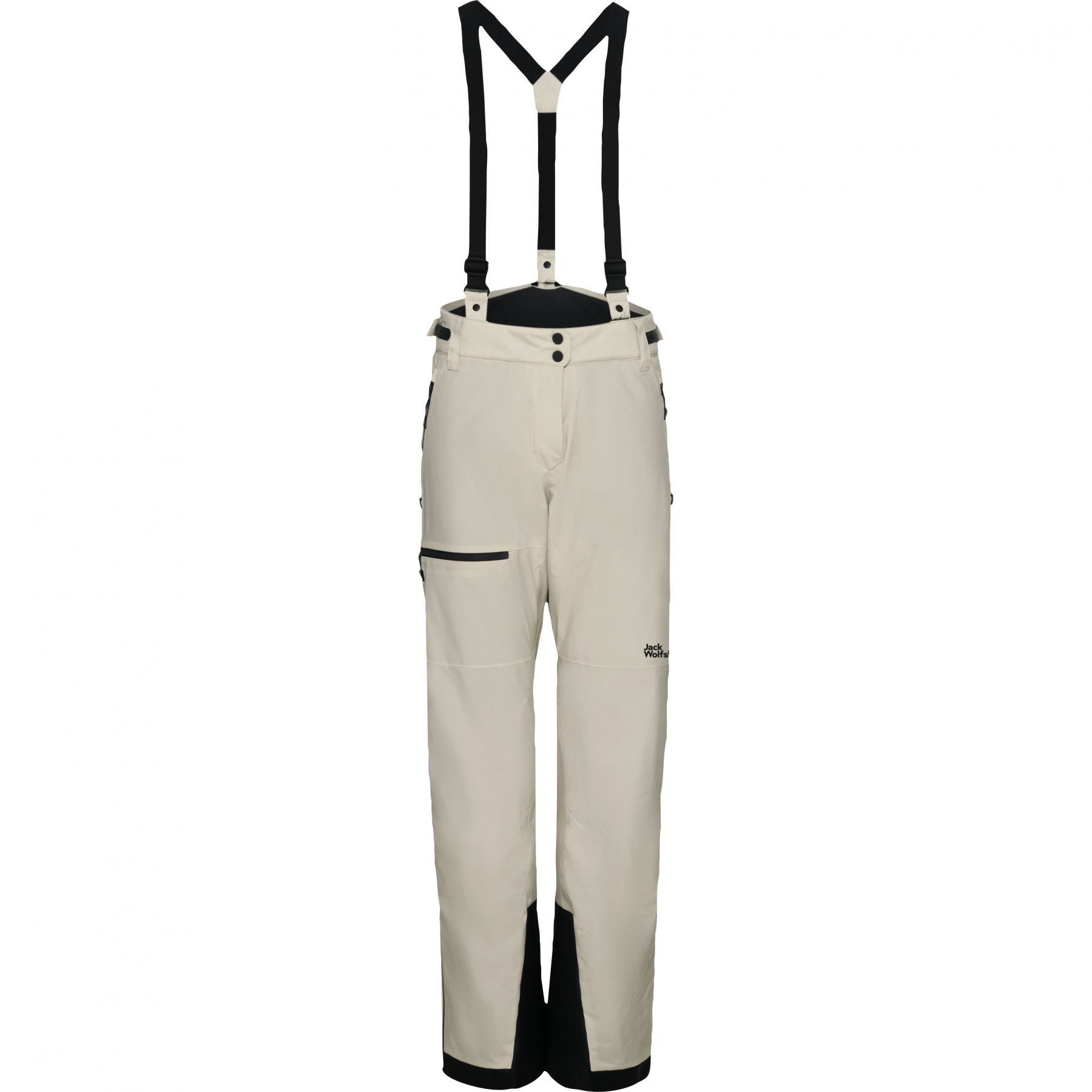 Jack Wolfskin Flowline Pro 2L Ins, skibukser, dame, beige Jack Wolfskin Flowline Pro 2L Ins, skibukser, dame, beige