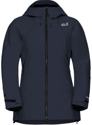 Jack Wolfskin Flowline Pro 2L Ins, skijakke, dame, mørkeblå