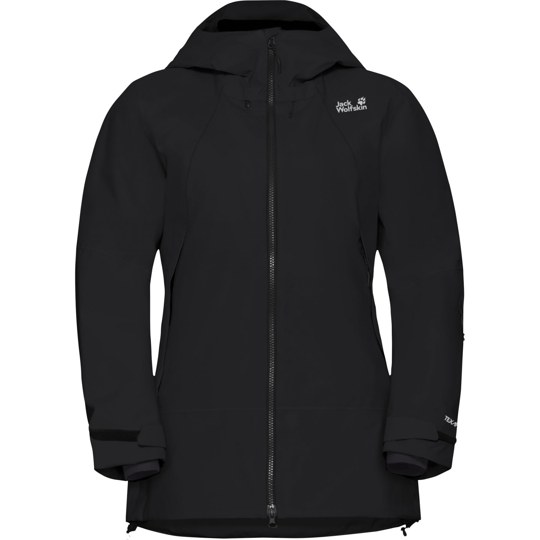 Jack Wolfskin Flowline Pro 2L Ins, skijakke, dame, sort Jack Wolfskin Flowline Pro 2L Ins, skijakke, dame, sort