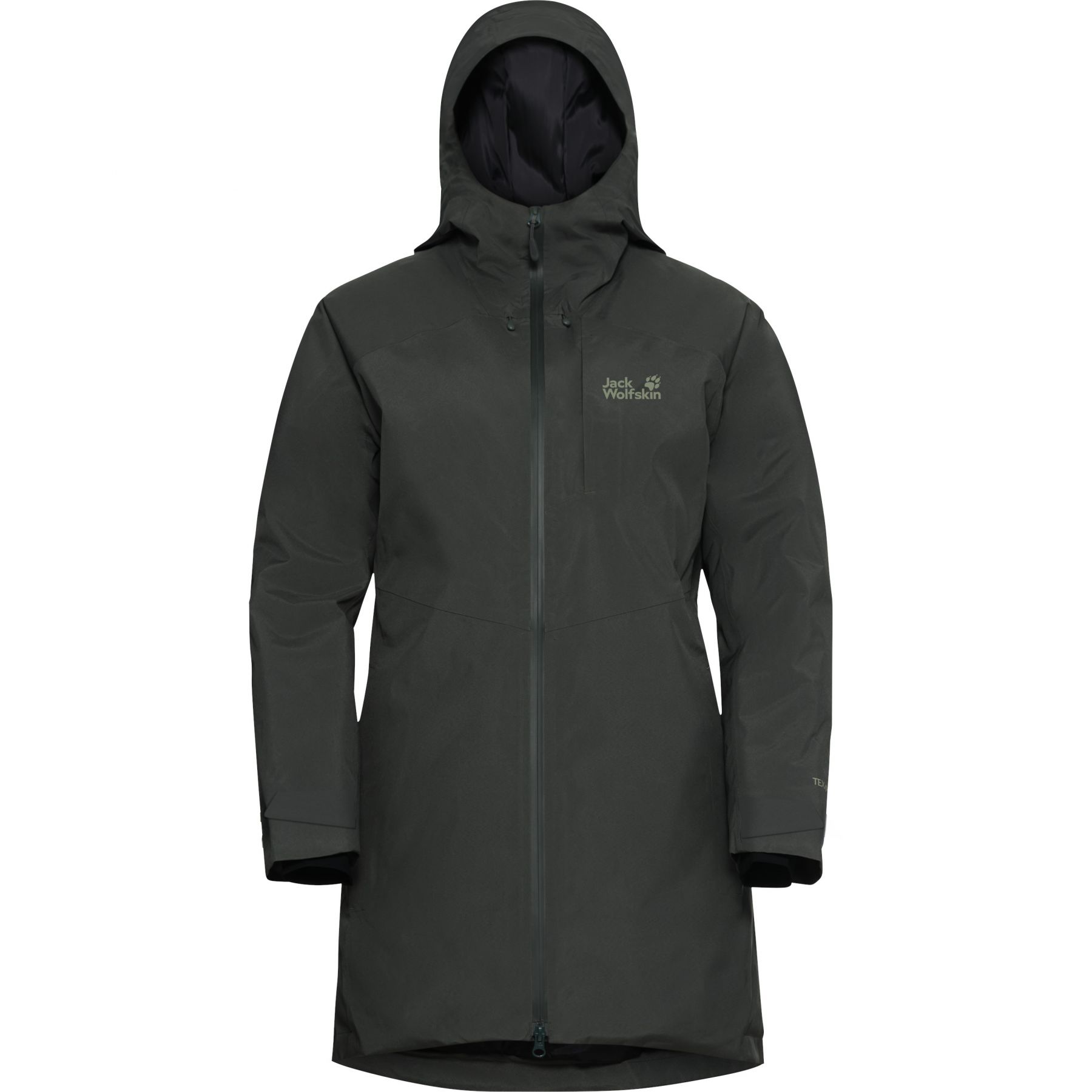 Jack Wolfskin Icecape 2L Down Ins, dunjakke, dame, mørkegrøn Jack Wolfskin Icecape 2L Down Ins, dunjakke, dame, mørkegrøn