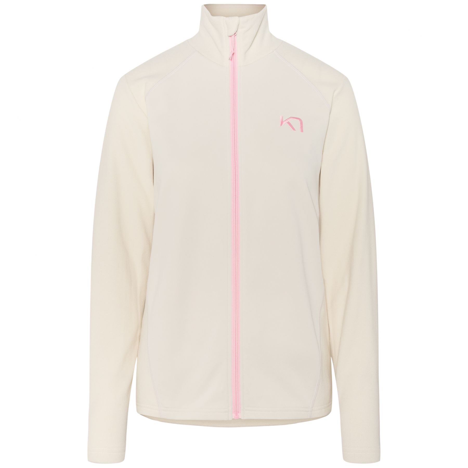 Kari Traa F/Z Fleece, fleecetrøje, dame, beige Kari Traa F/Z Fleece, fleecetrøje, dame, beige