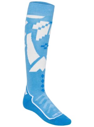 Kari Traa Faith Ski Sock, skistrømper, dame, blå