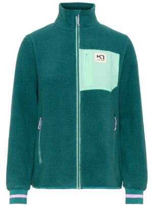 Kari Traa Røthe Midlayer, fleecejakke, dame, grøn