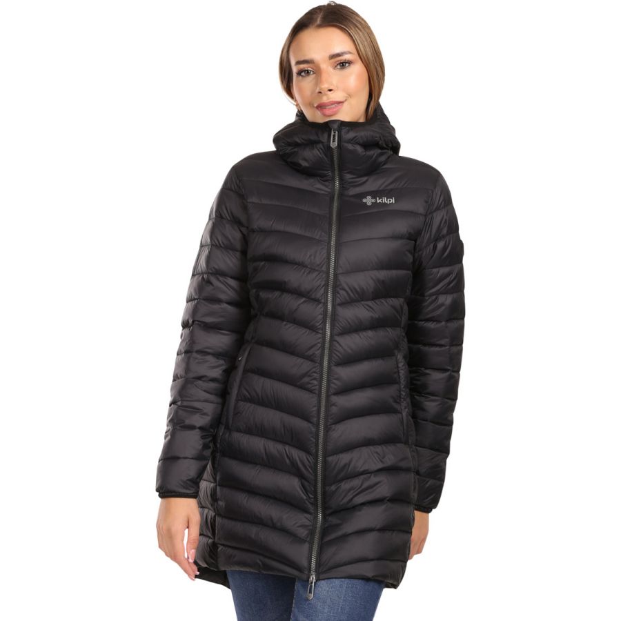 Kilpi Leila, fiberdunfrakke, dame, sort Kilpi Leila, fiberdunfrakke, dame, sort