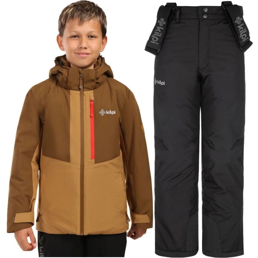 Kilpi Mimas/Denver skisæt, junior, sort/brun Kilpi Mimas/Denver skisæt, junior, sort/brun
