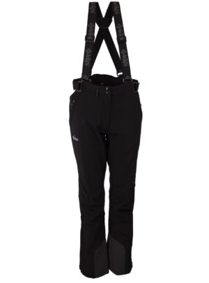 Kilpi Rhea, softshell skibukser, dame, sort
