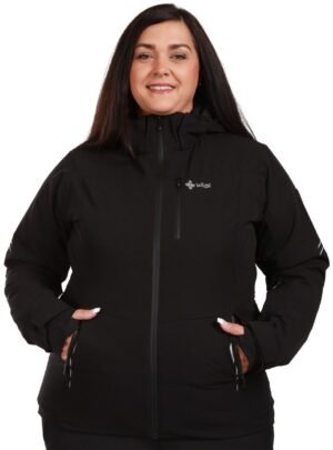 Kilpi Valera, skijakke, plus size, dame, sort