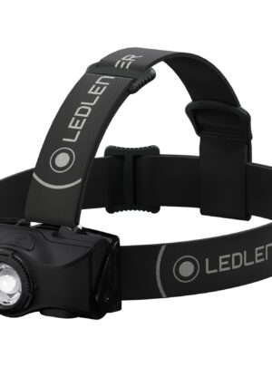 Ledlenser MH8, pandelampe, sort
