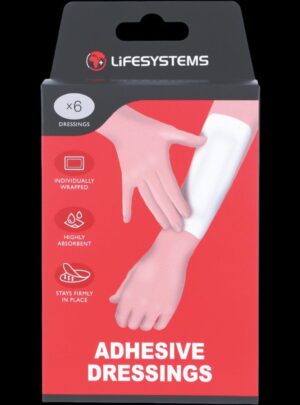 Lifesystems Low Adherent Dressings, 4-Sizes, førstehjælpssæt