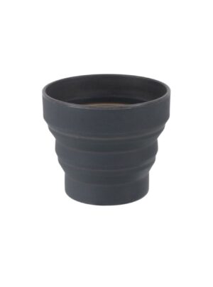 Lifeventure Silicone Ellipse Flexi-krus, sort