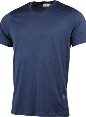Lundhags Gimmer Merino Lt Ms Tee, mellemlag, herre, blå