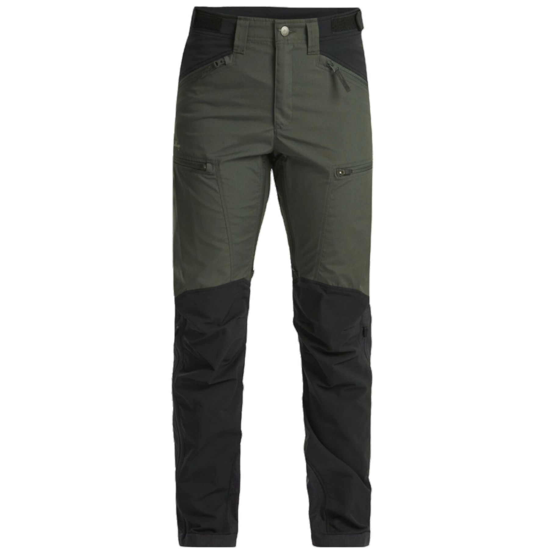 Lundhags Makke High Waist Curved Pant W, vandrebukser, dame, grøn/sort Lundhags Makke High Waist Curved Pant W, vandrebukser, dame, grøn/sort