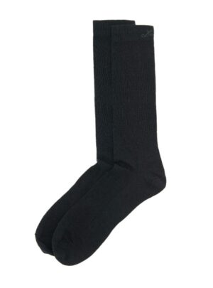 Lundhags Merino Liner Sock High, vandrestrømper, sort