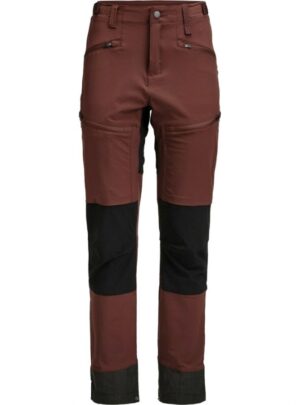 Lundhags Padje Stretch Pant W, vandrebukser, dame, rød/sort