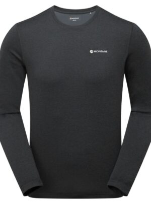 Montane Dart Long Sleeve T-Shirt, herre, sort