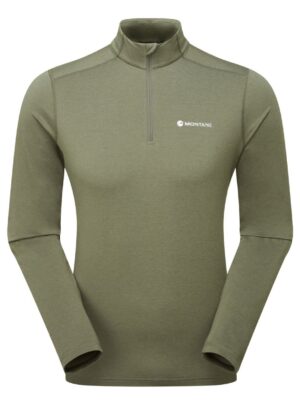 Montane Dart Xt Zip Neck, herre, grøn